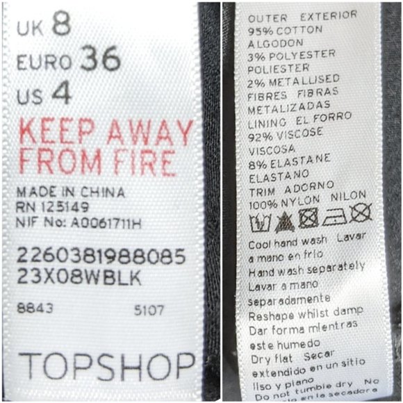 Topshop • Scoop Back Metallic Sweater Dress - Picture 5 of 7